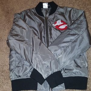 Olive green Ghostbusters  jacket